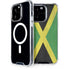 Jamaica Flag Distressed iPhone 14 Pro MagSafe Case